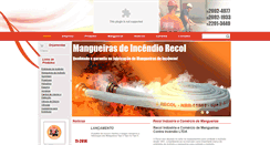 Desktop Screenshot of mangueirasrecol.com.br